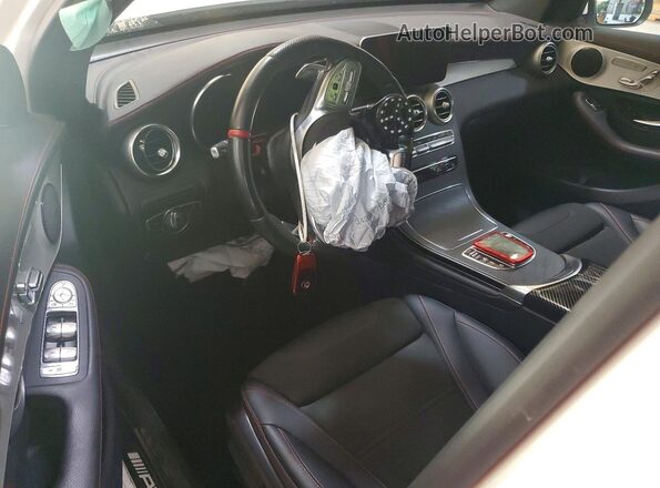 W1N0G6EB3NV398686 2022 MERCEDES-BENZ GLC-CLASS White წინა პანელის ხედი
