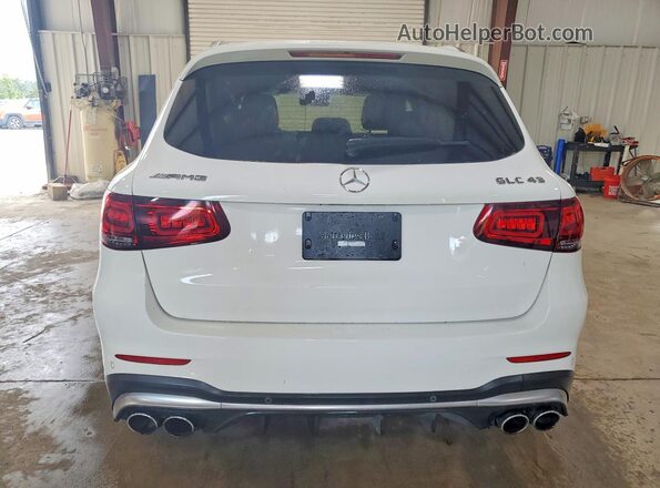 W1N0G6EB3NV398686 2022 MERCEDES-BENZ GLC-CLASS White უკანა ხედი