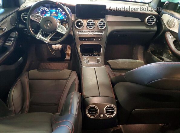 W1N0G6EB6MF952554 2021 MERCEDES-BENZ GLC-CLASS Белый Вид панели приборов