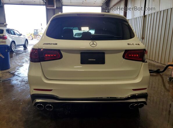 W1N0G6EB6MF952554 2021 MERCEDES-BENZ GLC-CLASS Белый Вид сзади