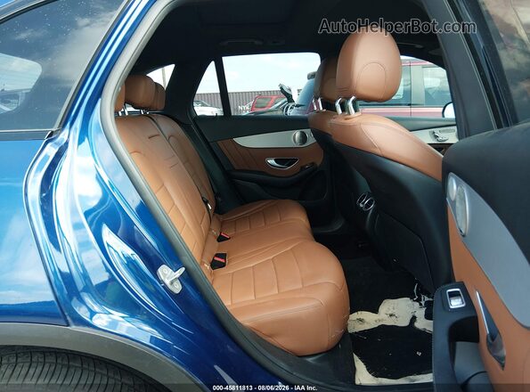 W1N0G8DB1MV283399 2021 MERCEDES-BENZ GLC 300 Blue VIN կոդի պիտակի տեսք