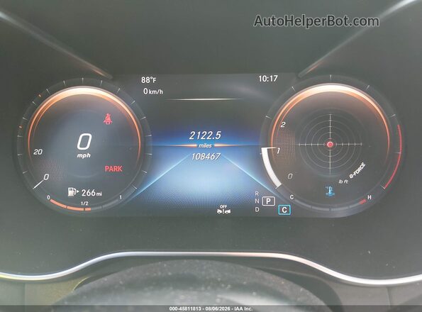 W1N0G8DB1MV283399 2021 MERCEDES-BENZ GLC 300 Blue Հետևի նստատեղերի տեսք