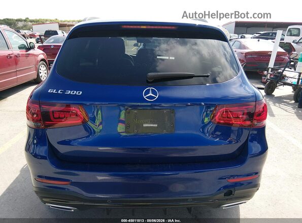 W1N0G8DB1MV283399 2021 MERCEDES-BENZ GLC 300 Blue 