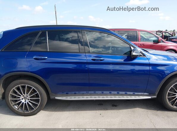 W1N0G8DB1MV283399 2021 MERCEDES-BENZ GLC 300 Blue Սալոնի հետևի տեսք