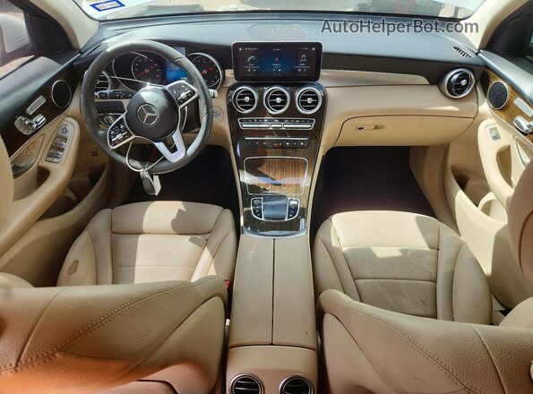 W1N0G8DB2LF843570 2020 MERCEDES-BENZ GLC-CLASS White Widok deski rozdzielczej