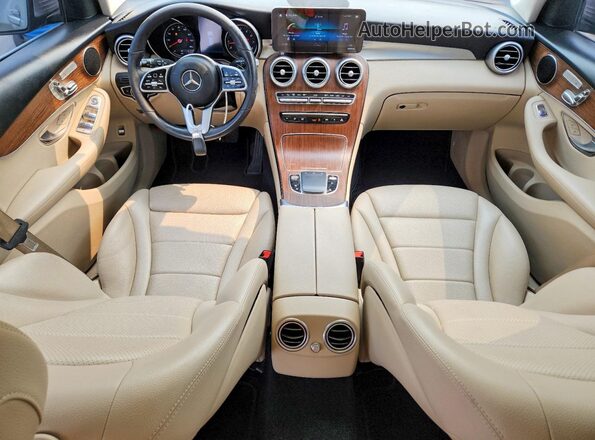 W1N0G8DB2LF846243 2020 MERCEDES-BENZ GLC-CLASS Gray წინა პანელის ხედი