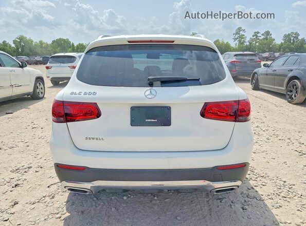 W1N0G8DB2MF900853 2021 MERCEDES-BENZ GLC-CLASS White Widok z tyłu