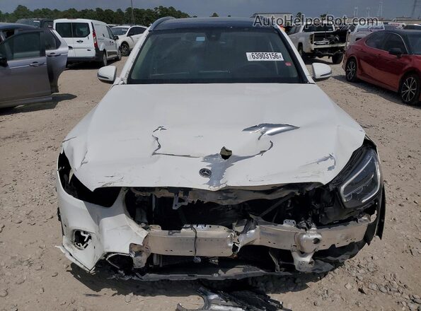 W1N0G8DB2MF900853 2021 MERCEDES-BENZ GLC-CLASS White Widok z przodu