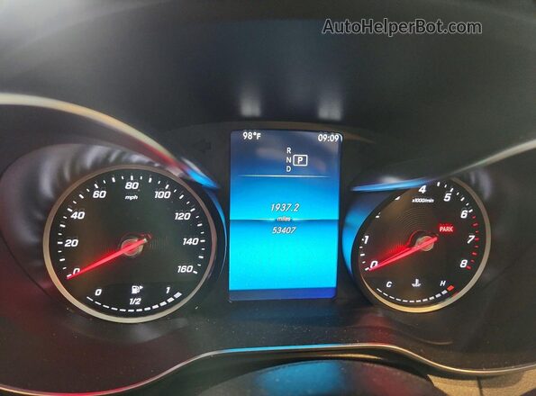 W1N0G8DB2NV328934 2022 MERCEDES-BENZ GLC-CLASS Gray Սարքավորումների վահանակի տեսք