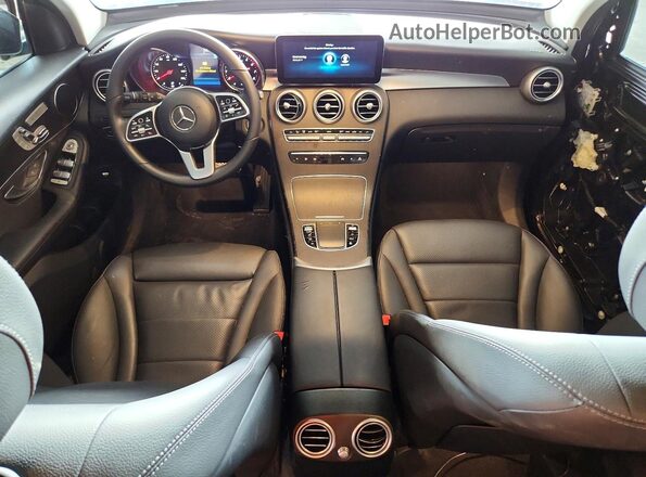 W1N0G8DB2NV328934 2022 MERCEDES-BENZ GLC-CLASS Gray Առջևի վահանակի տեսք