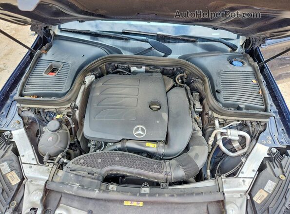W1N0G8DB3NG090600 2022 MERCEDES-BENZ GLC-CLASS Blue Vista del compartimento del motor