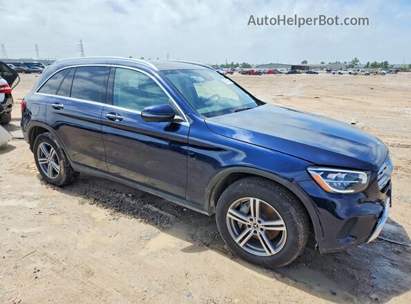W1N0G8DB3NG090600 2022 MERCEDES-BENZ GLC-CLASS Blue Delantero derecho