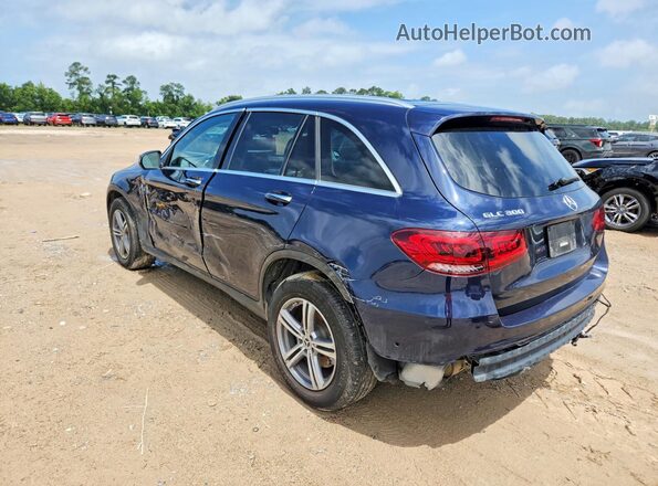 W1N0G8DB3NG090600 2022 MERCEDES-BENZ GLC-CLASS Blue Trasero izquierdo