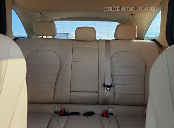 W1N0G8DB4LF841853 2020 MERCEDES-BENZ GLC-CLASS Blue Вид задніх сидінь