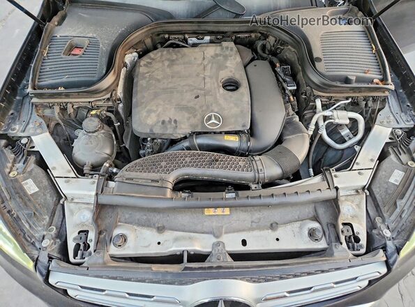 W1N0G8DB4MV283235 2021 MERCEDES-BENZ GLC-CLASS Black Widok wnętrza z tyłu