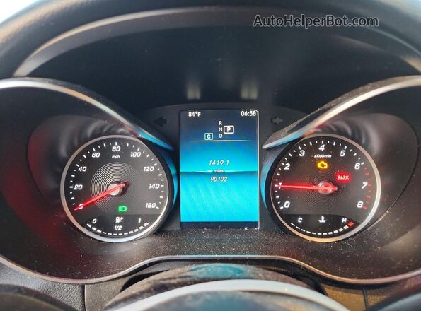 W1N0G8DB4MV283235 2021 MERCEDES-BENZ GLC-CLASS Black Widok zestawu wskaźników