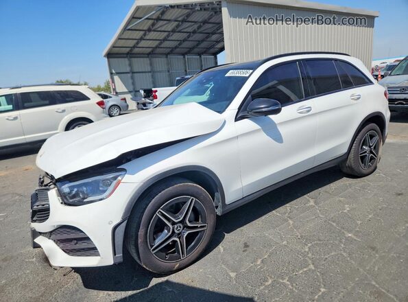 W1N0G8DB4MV310160 2021 MERCEDES-BENZ GLC-CLASS White Trasero izquierdo