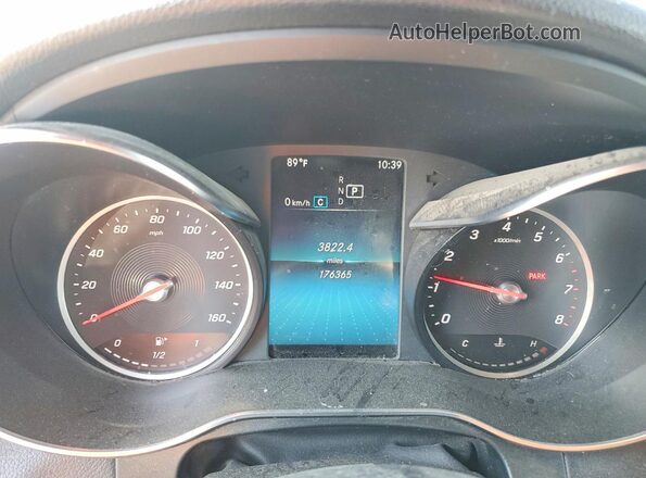 W1N0G8DB6LF772485 2020 MERCEDES-BENZ GLC-CLASS Black Widok zestawu wskaźników