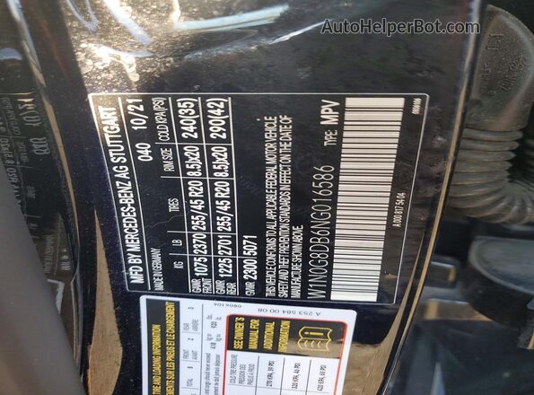 W1N0G8DB6NG016586 2022 MERCEDES-BENZ GLC-CLASS Black Engine compartment view