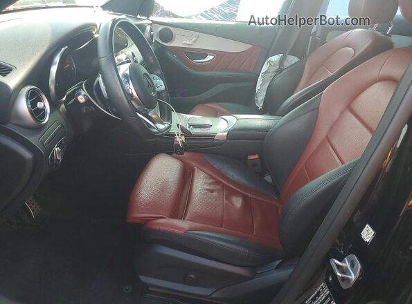 W1N0G8DB6NG016586 2022 MERCEDES-BENZ GLC-CLASS Black Front interior view