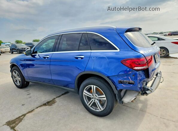 W1N0G8DB7NG070740 2022 MERCEDES-BENZ GLC-CLASS Blue Հետևի ձախ
