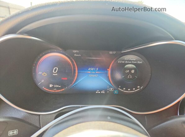 W1N0G8DB8LF811125 2020 MERCEDES-BENZ GLC-CLASS Black Vista del cuadro de instrumentos