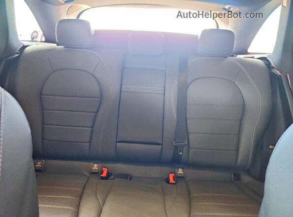 W1N0G8DB9LF843050 2020 MERCEDES-BENZ GLC-CLASS Red Вид задніх сидінь