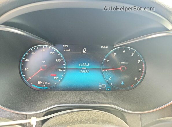 W1N0G8DB9LF864786 2020 MERCEDES-BENZ GLC-CLASS Black უკანა სავარძლების ხედი