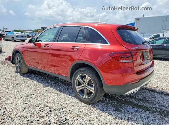 W1N0G8DB9NG062199 2022 MERCEDES-BENZ GLC-CLASS Red Tył lewy