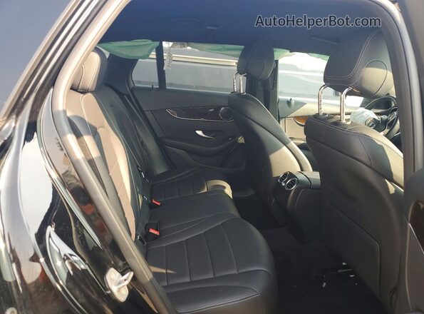 W1N0G8EB0LF813658 2020 MERCEDES-BENZ GLC-CLASS Black Widok wnętrza z tyłu