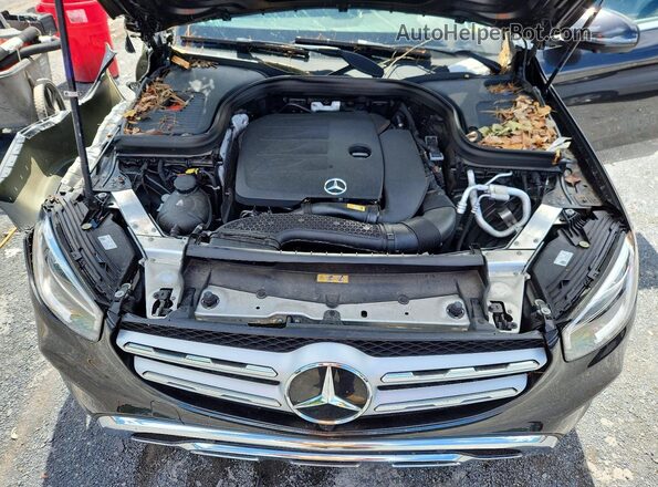 W1N0G8EB0MF880052 2021 MERCEDES-BENZ GLC-CLASS Black Вид підкапотного простору