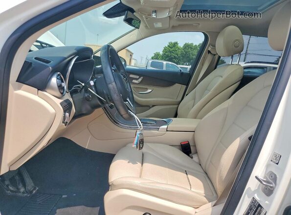 W1N0G8EB0MF880293 2021 MERCEDES-BENZ GLC-CLASS White Front interior view