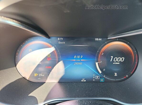 W1N0G8EB0NG056855 2022 MERCEDES-BENZ GLC-CLASS Black Vista del cuadro de instrumentos