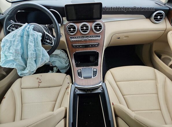 W1N0G8EB0NG102961 2022 MERCEDES-BENZ GLC-CLASS Blue წინა პანელის ხედი