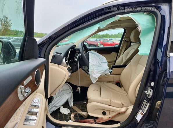 W1N0G8EB0NG102961 2022 MERCEDES-BENZ GLC-CLASS Blue წინა სალონის ხედი