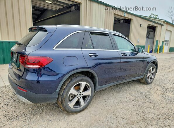 W1N0G8EB0NG102961 2022 MERCEDES-BENZ GLC-CLASS Blue უკანა მარჯვენა