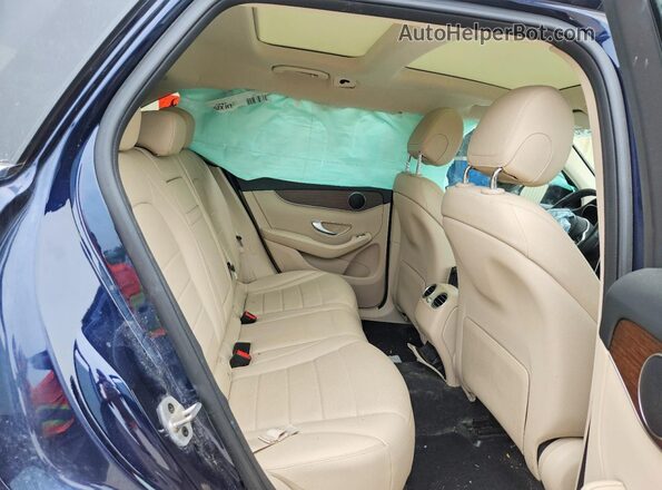 W1N0G8EB0NG102961 2022 MERCEDES-BENZ GLC-CLASS Blue უკანა სალონის ხედი