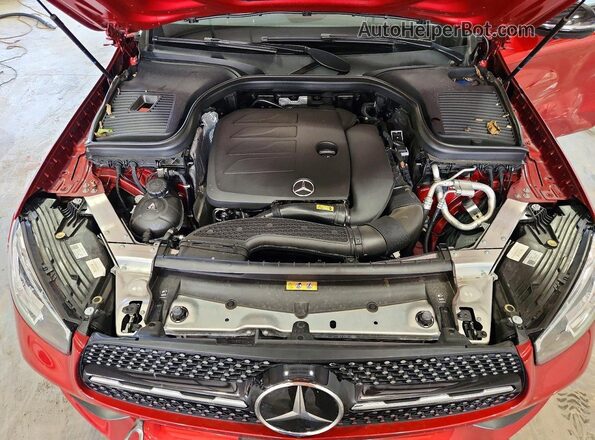 W1N0G8EB1LF822076 2020 MERCEDES-BENZ GLC-CLASS Бордовый Вид подкапотного пространства