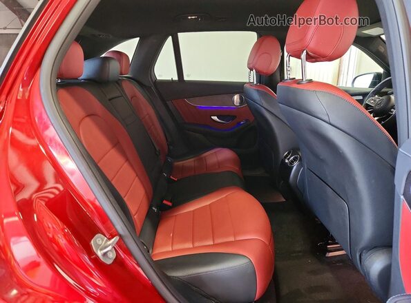 W1N0G8EB1LF822076 2020 MERCEDES-BENZ GLC-CLASS Бордовый Вид задней части салона