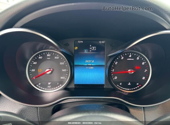 W1N0G8EB2LF780517 2020 MERCEDES-BENZ GLC 300 White უკანა სავარძლების ხედი