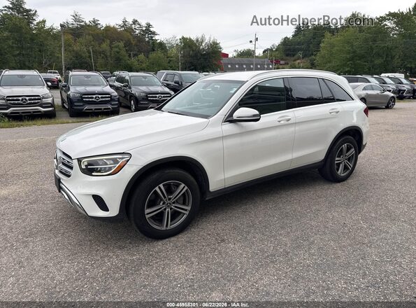 W1N0G8EB2LF780517 2020 MERCEDES-BENZ GLC 300 White წინა მარცხენა ხედი სამი მეოთხედიდან