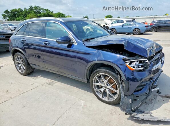 W1N0G8EB2MF926805 2021 MERCEDES-BENZ GLC-CLASS Blue Առջևի աջ