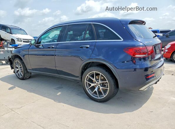 W1N0G8EB2MF926805 2021 MERCEDES-BENZ GLC-CLASS Blue Հետևի ձախ