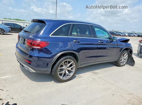 W1N0G8EB2MF926805 2021 MERCEDES-BENZ GLC-CLASS Blue Հետևի աջ