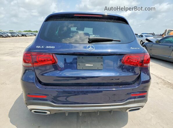 W1N0G8EB2MF926805 2021 MERCEDES-BENZ GLC-CLASS Blue Հետևի տեսք