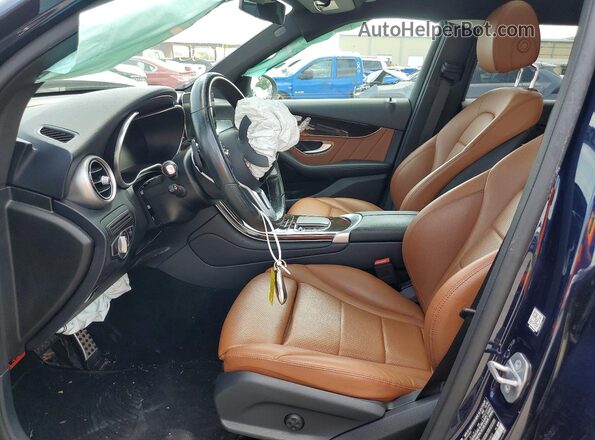 W1N0G8EB2MF926805 2021 MERCEDES-BENZ GLC-CLASS Blue Սալոնի դիմացի տեսք