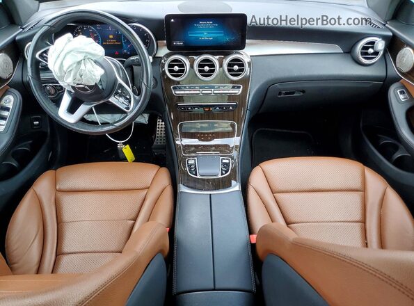 W1N0G8EB2MF926805 2021 MERCEDES-BENZ GLC-CLASS Blue Առջևի վահանակի տեսք