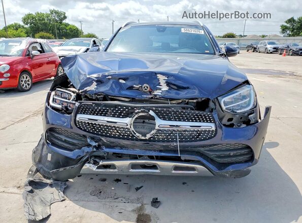 W1N0G8EB2MF926805 2021 MERCEDES-BENZ GLC-CLASS Blue Դիմացի տեսք