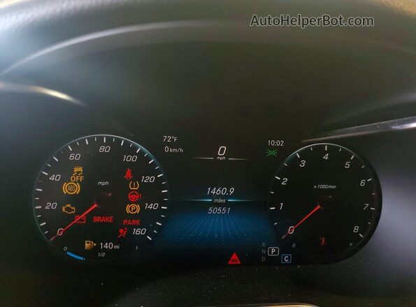 W1N0G8EB3NG074718 2022 MERCEDES-BENZ GLC-CLASS Black Vista del cuadro de instrumentos