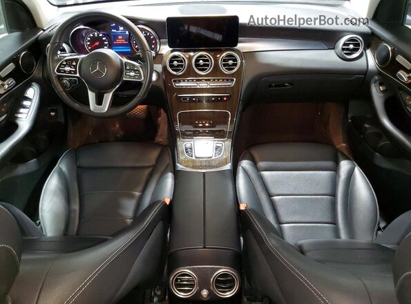 W1N0G8EB3NG081278 2022 MERCEDES-BENZ GLC-CLASS Black Вид панелі приладів